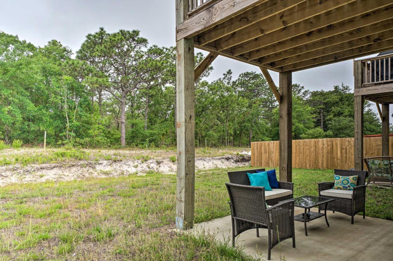 Modern Coastal Condo With Patio 1 Mi To Beaches! Carolina Beach Extérieur photo
